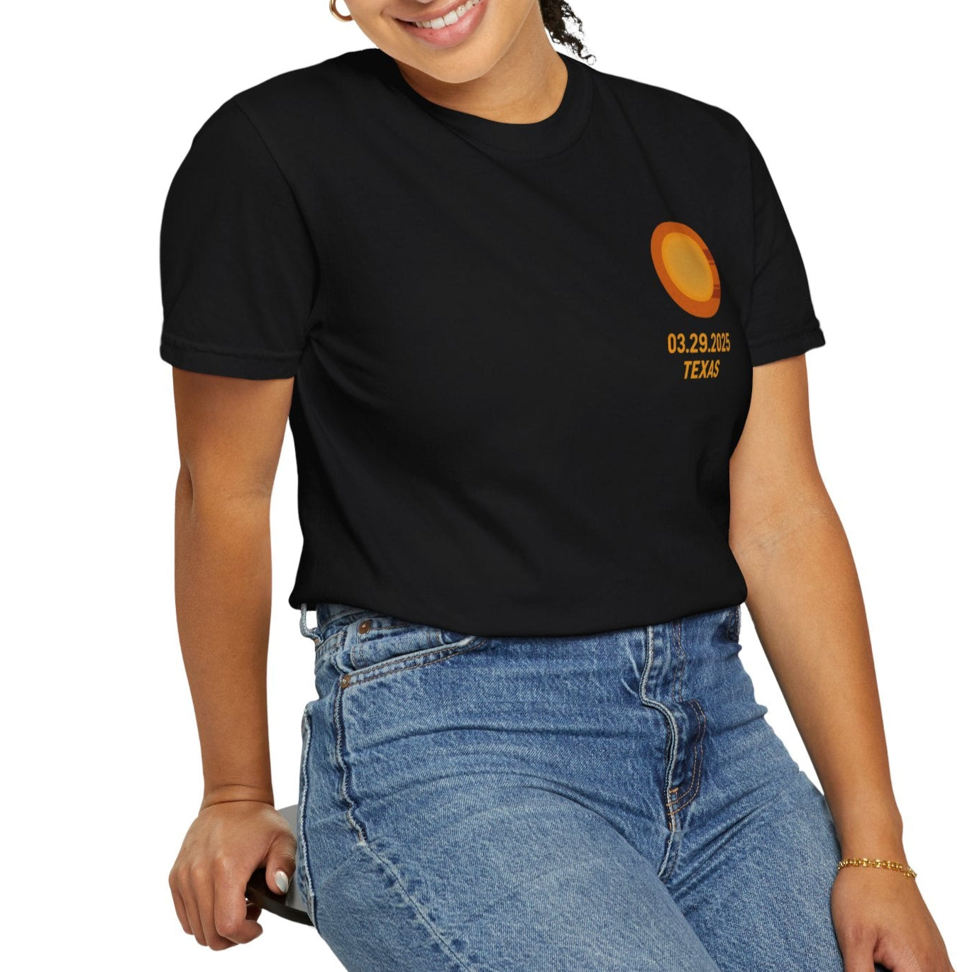 Ladies Total Eclipse of the Heart Unisex T-Shirt | Texas 2025 Commemorative - Kim’s Signature Beauty & Accessories