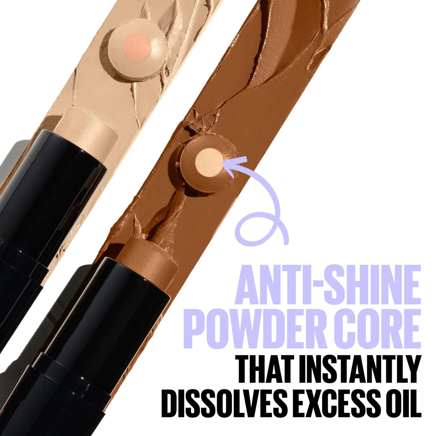 Maybelline Fit Me Shine-Free + Balance Foundation Stick - Kim’s Signature Beauty & Accessories (Store description)