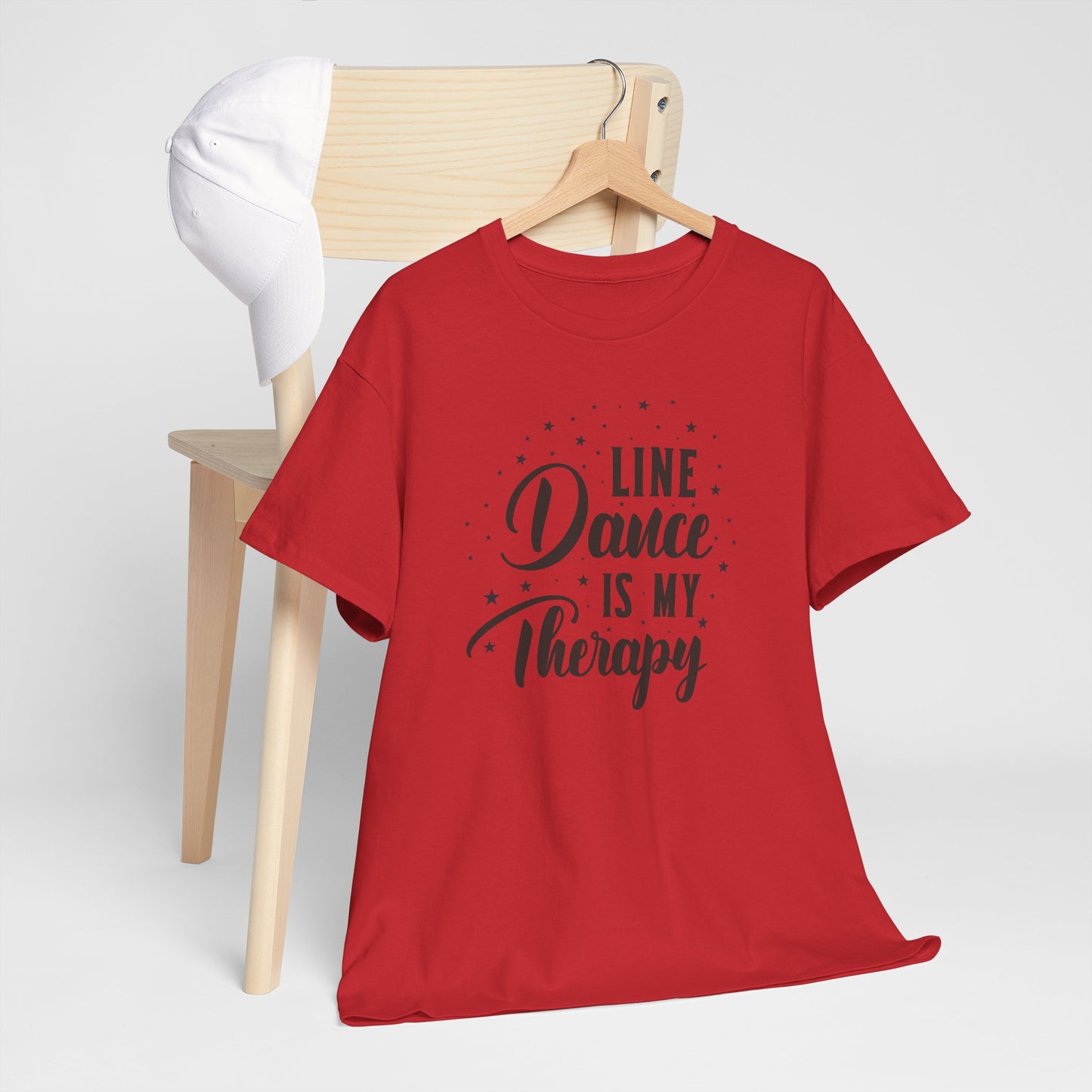 Line Dance Is My Therapy Tee – Cotton Comfort - Kim’s Signature Beauty & Accessories