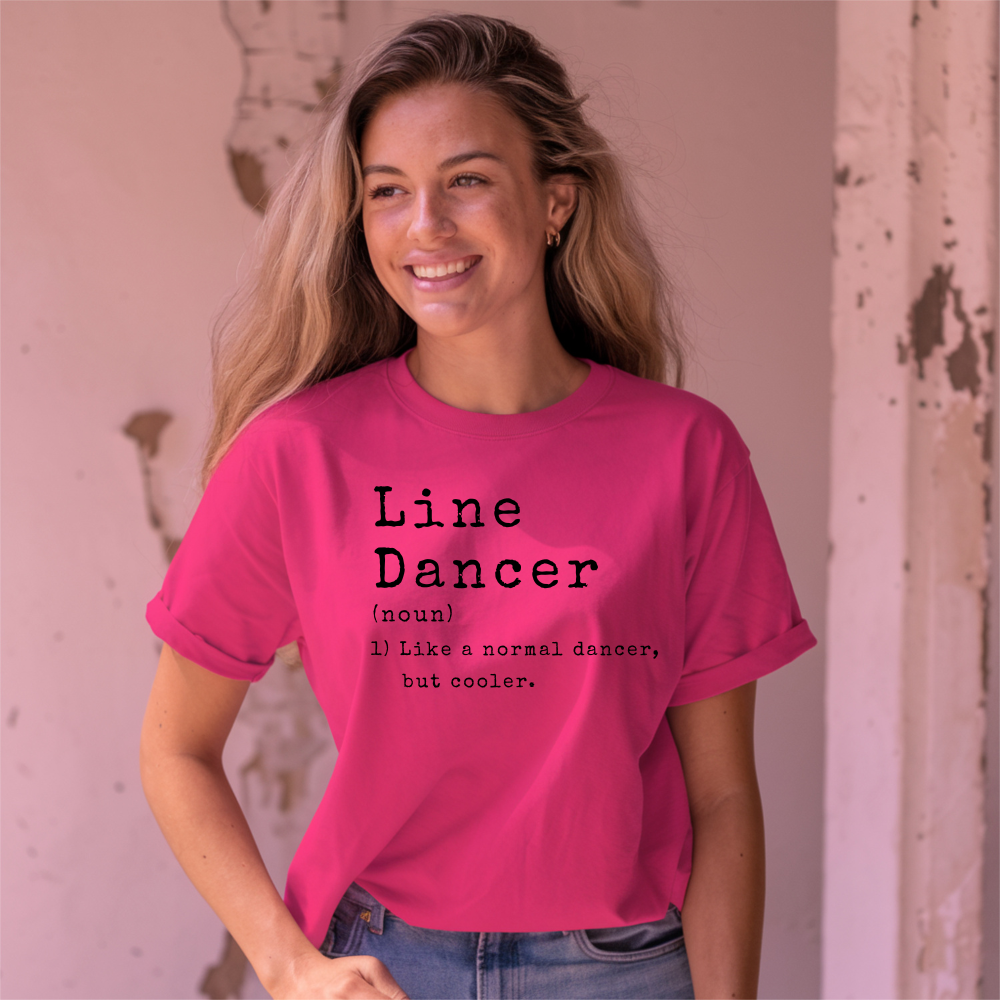 Personalized Line Dancer Tee – Funny Dance Shirt - Kim’s Signature Beauty & Accessories (Store description)