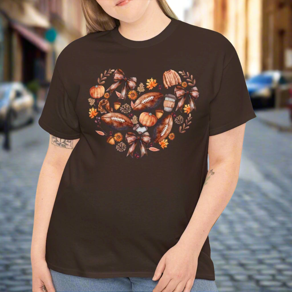 Love Football Fall Tee - Kim’s Signature Beauty & Accessories