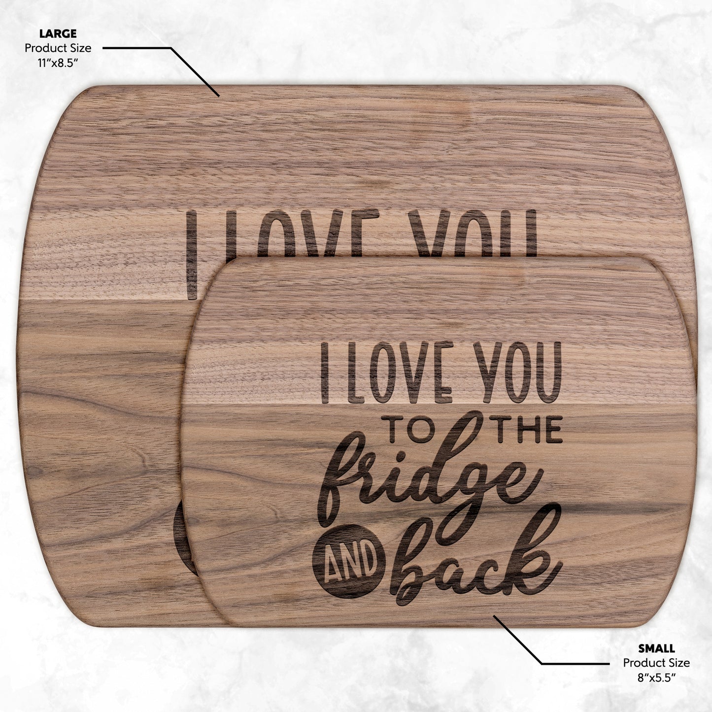 Love you to the Fridge Cutting Board - Kim’s Signature Beauty & Accessories