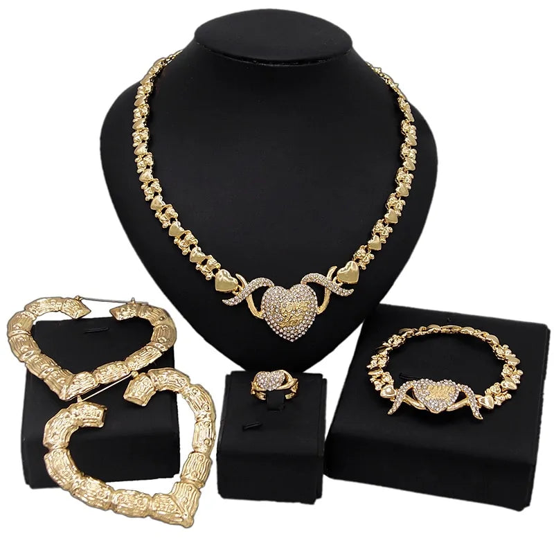 Elegant Gold Jewelry Sets - Kim’s Signature Beauty & Accessories