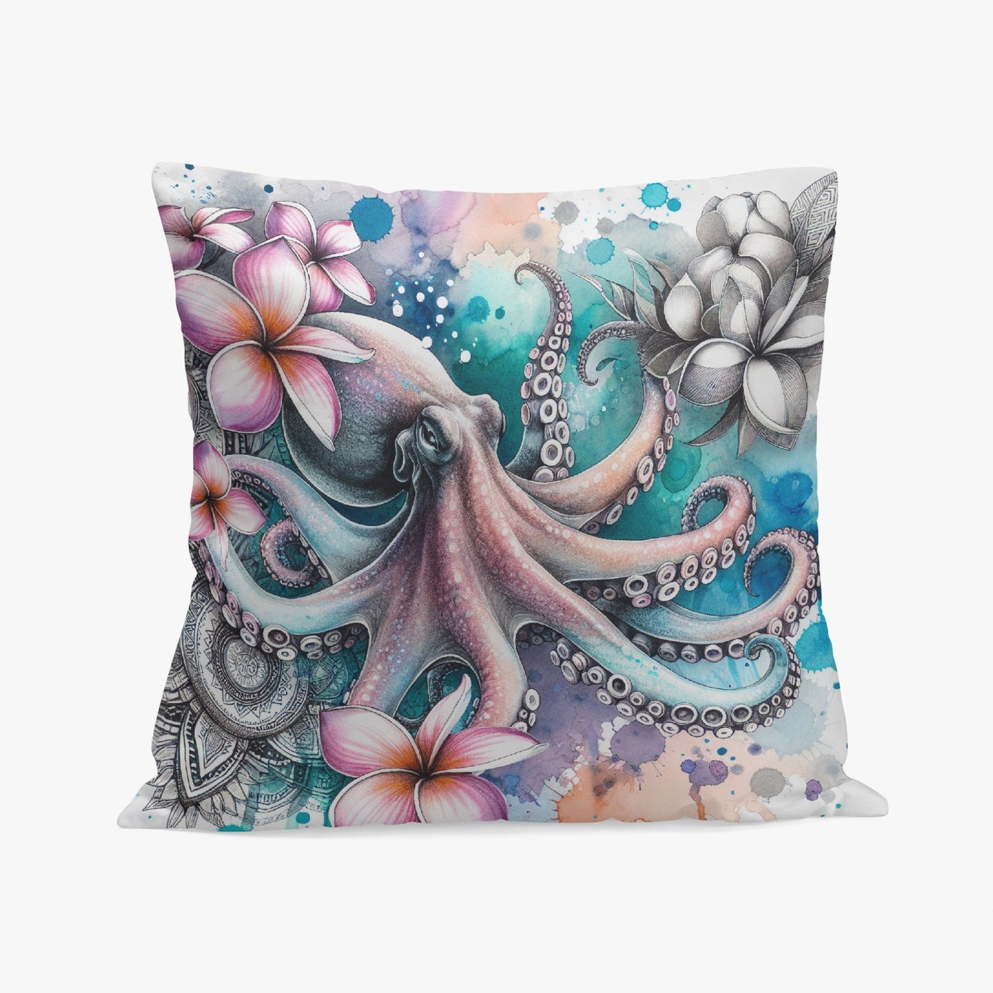 Majestic Octopus Undersea Pillow Cover - Kim’s Signature Beauty & Accessories
