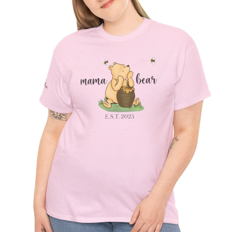 Mama Pooh Bear Tee - Personalized - Kim’s Signature Beauty & Accessories