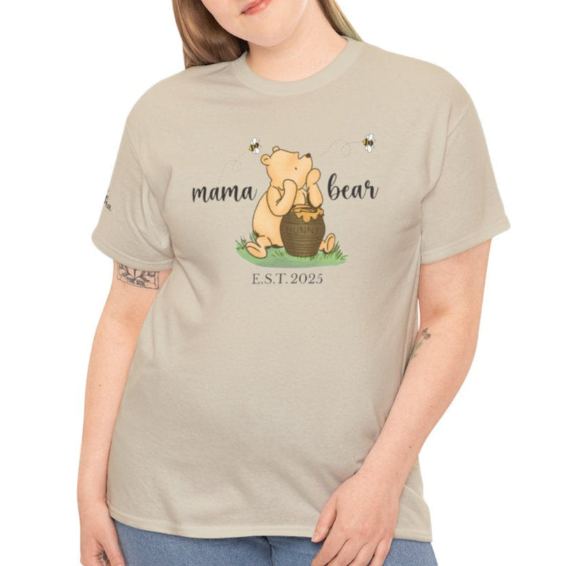Mama Pooh Bear Tee - Personalized - Kim’s Signature Beauty & Accessories