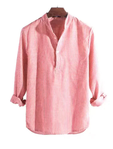 Men's Casual Stand Collar Shirt - Kim’s Signature Beauty & Accessories