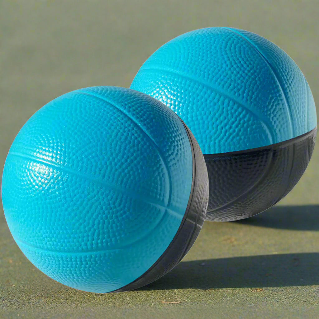 Mini Foam Basketball 2-Pack – 4” Soft Indoor Hoop Balls - Kim’s Signature Beauty & Accessories