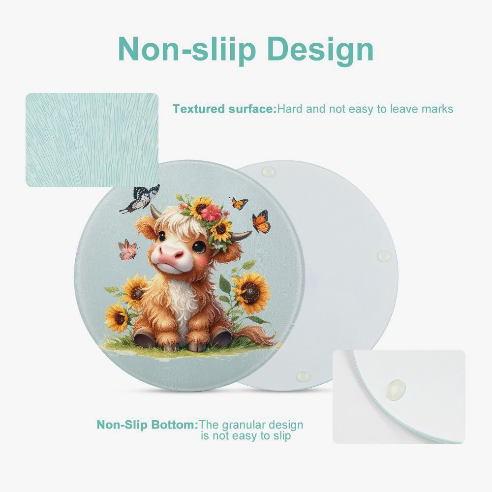 Mini Sunshine | Tempered Glass Cutting Board - Kim’s Signature Beauty & Accessories