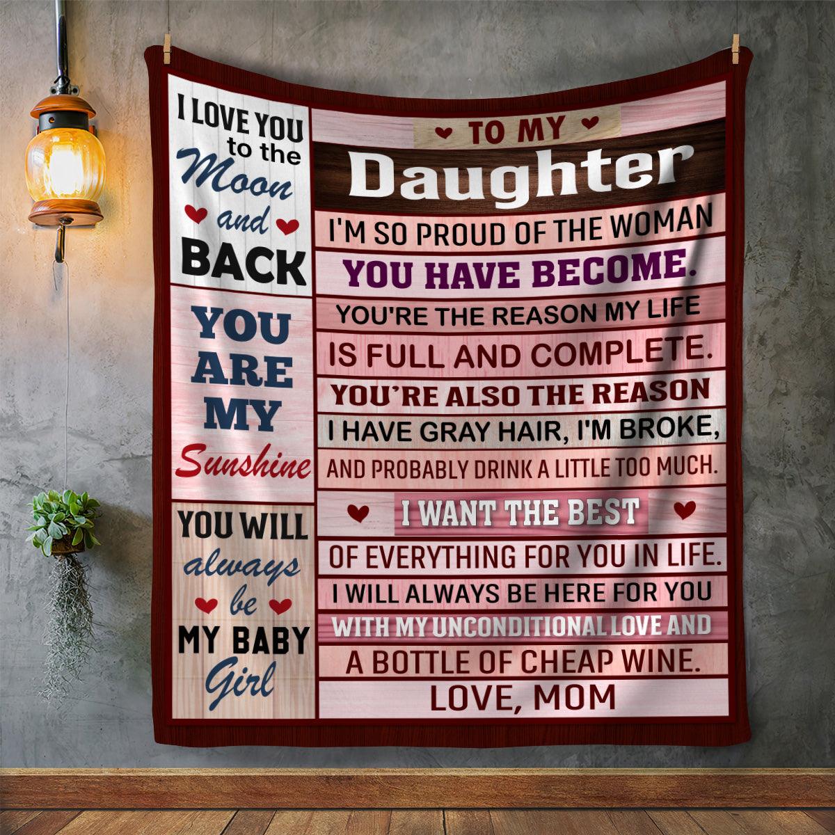 To My Daughter Never forget I love you Mom - Kim’s Signature Beauty & Accessories (Store description)