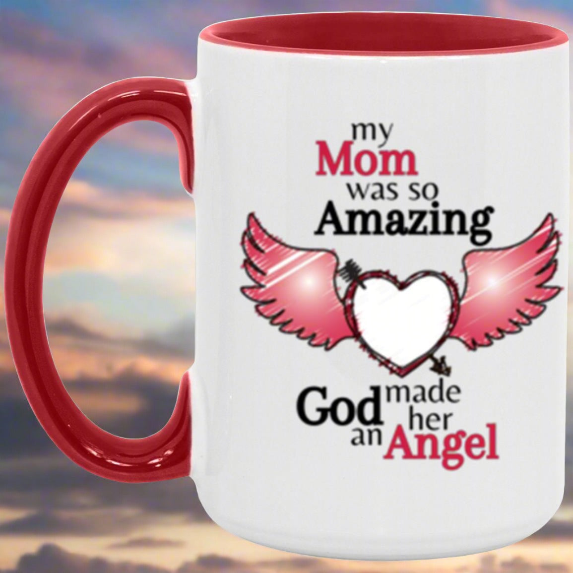 Mom Angel Mug 15oz - Kim’s Signature Beauty & Accessories