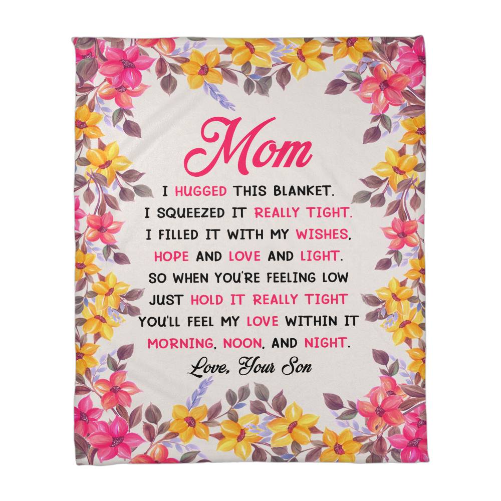 Mom, Love Your Son Blanket (60X80) - Kim’s Signature Beauty & Accessories