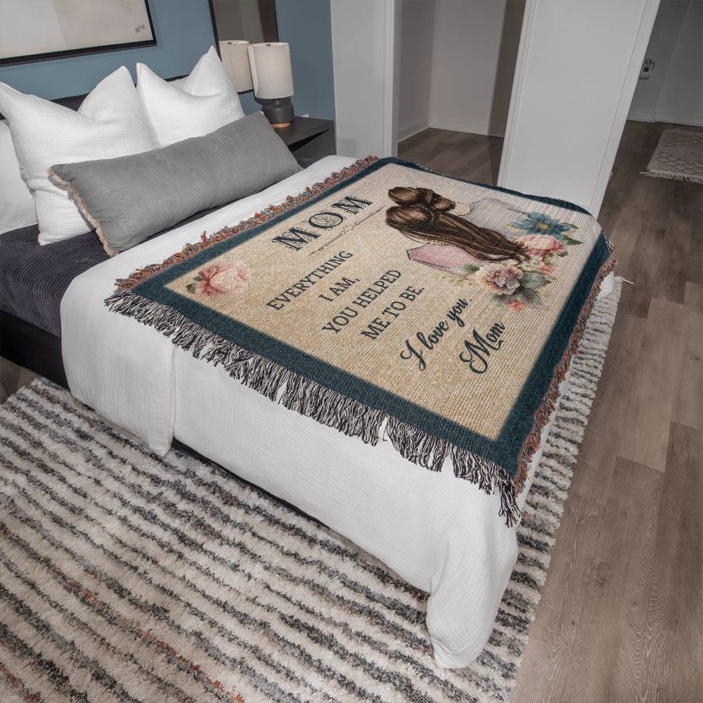 Mom,You helped me Blanket - Kim’s Signature Beauty & Accessories