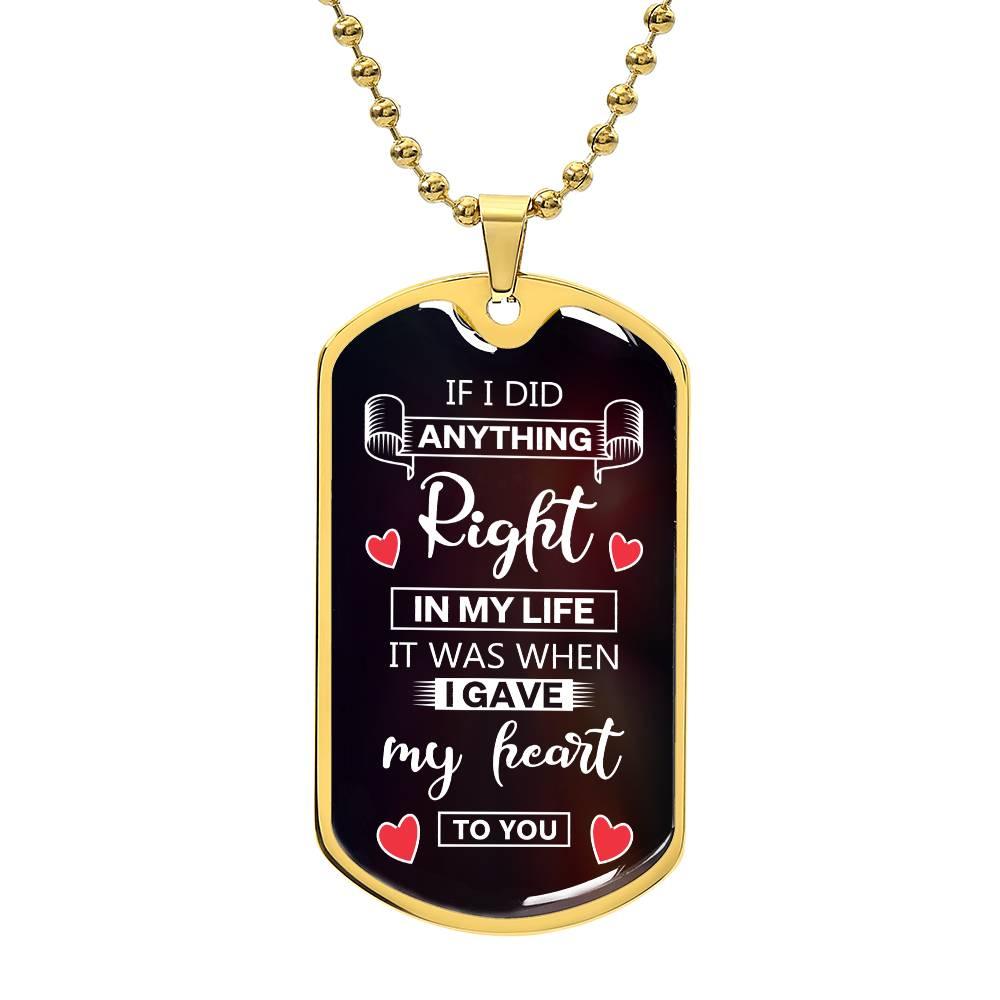 My Heart Belongs to You | Dog Tag - Kim’s Signature Beauty & Accessories