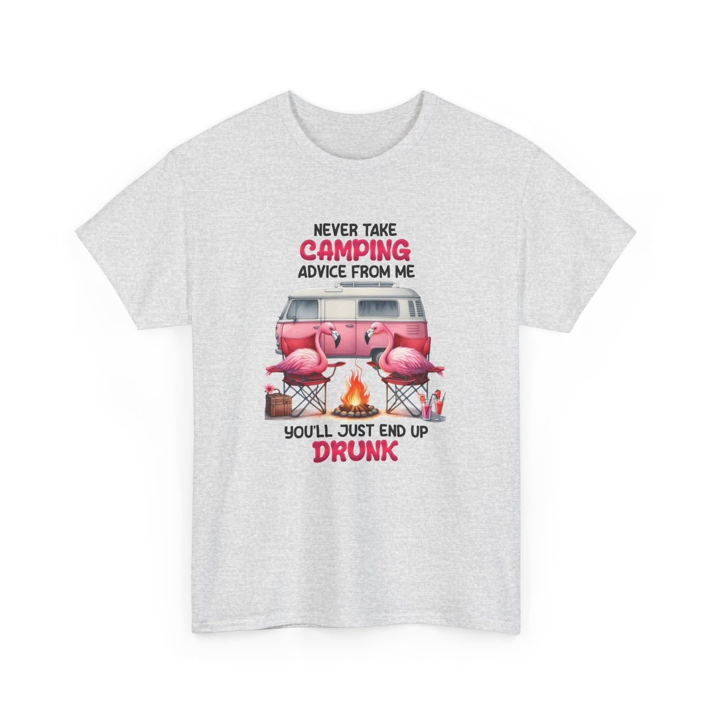 Never Take Camping AdviceTee - Kim’s Signature Beauty & Accessories