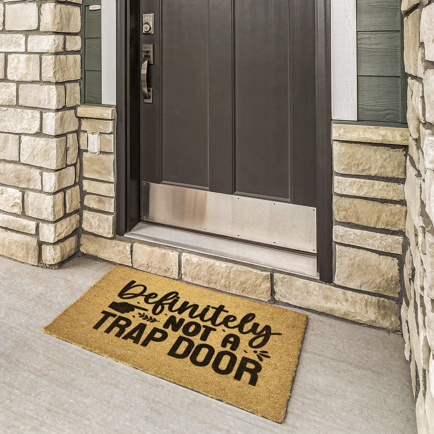 Not a Trap Door Door Mat - Kim’s Signature Beauty & Accessories