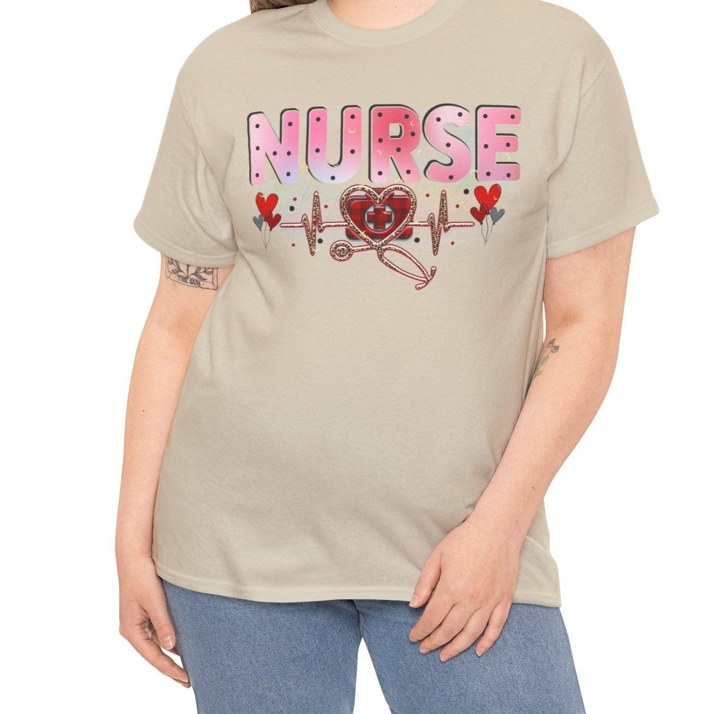 Nurse Life Graphic T-Shirt – Heartfelt, Bold & Proud - Kim’s Signature Beauty & Accessories