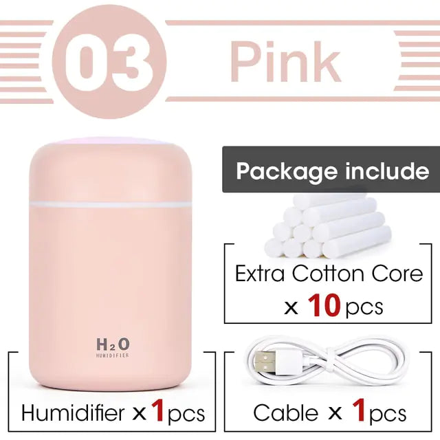 Colorful Cup Aroma Diffuser Humidifier - Kim’s Signature Beauty & Accessories (Store description)