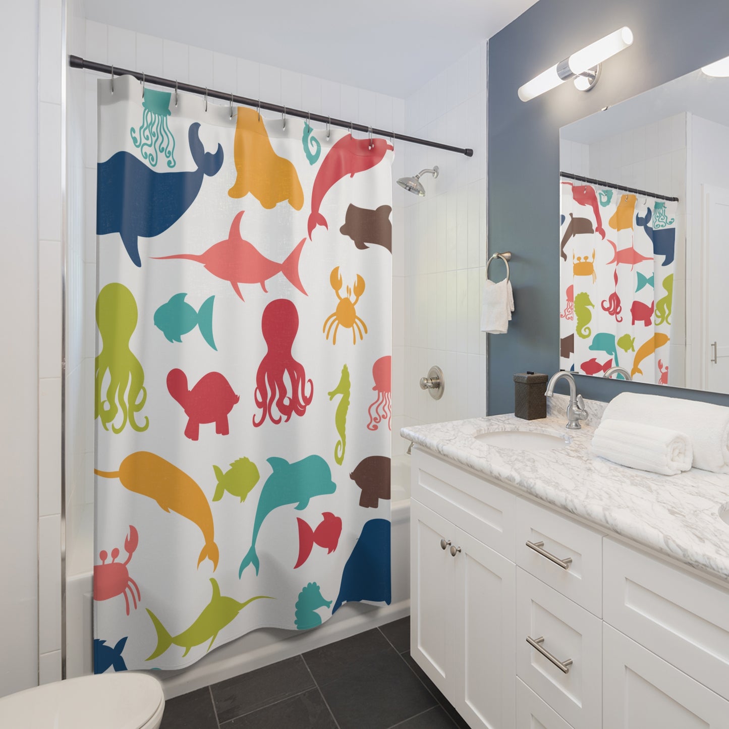 Ocean Adventure Shower Curtain - Kim’s Signature Beauty & Accessories