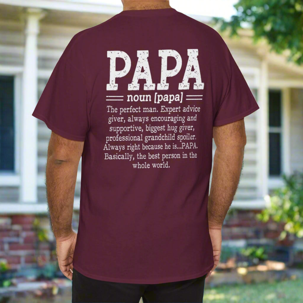 Papa Definition Cotton T-Shirt - Kim’s Signature Beauty & Accessories