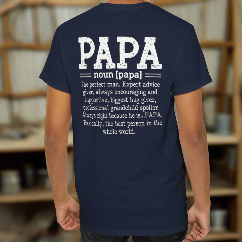 Papa Definition Cotton T-Shirt - Kim’s Signature Beauty & Accessories