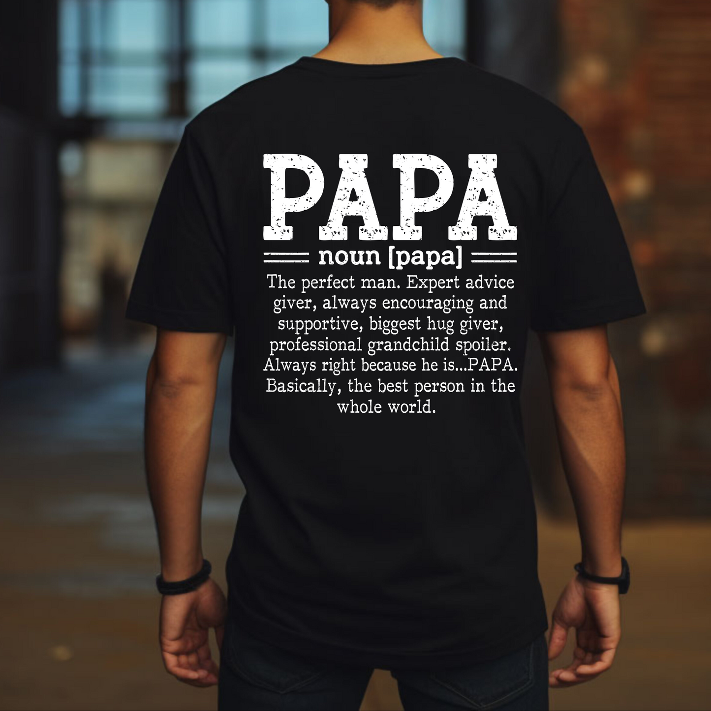 Papa Definition Cotton T-Shirt - Kim’s Signature Beauty & Accessories