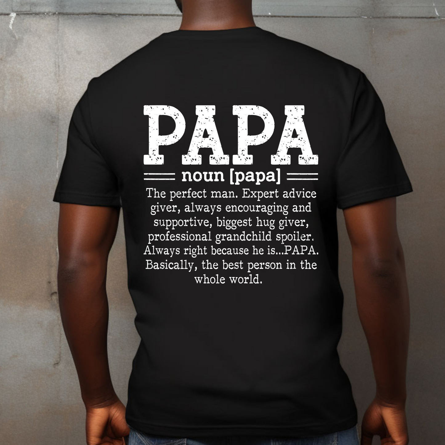Papa Definition Cotton T-Shirt - Kim’s Signature Beauty & Accessories