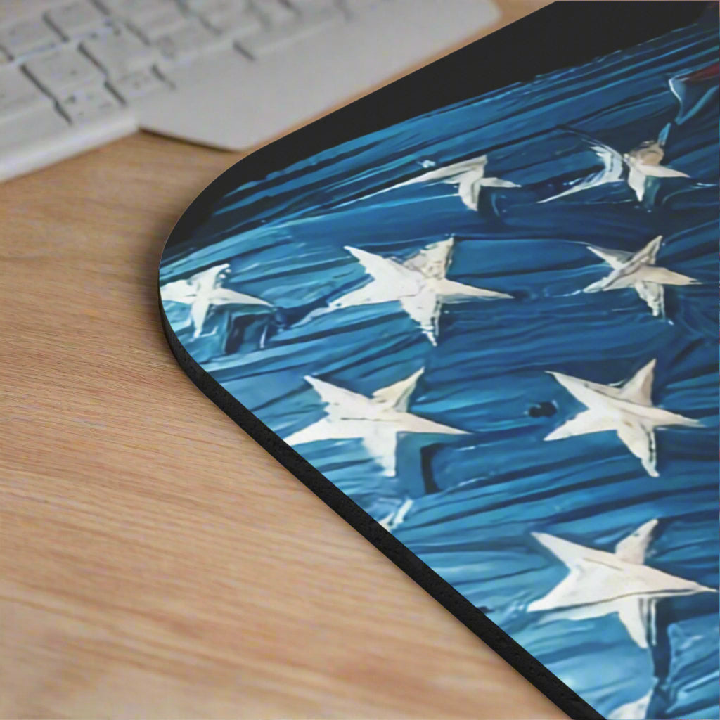 Patriotic Mouse Pad - God Bless America, USA Theme - Kim’s Signature Beauty & Accessories