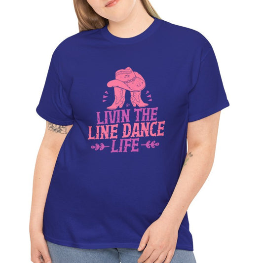 Personalized Line Dance Life T-Shirt – Western Country Style - Kim’s Signature Beauty & Accessories