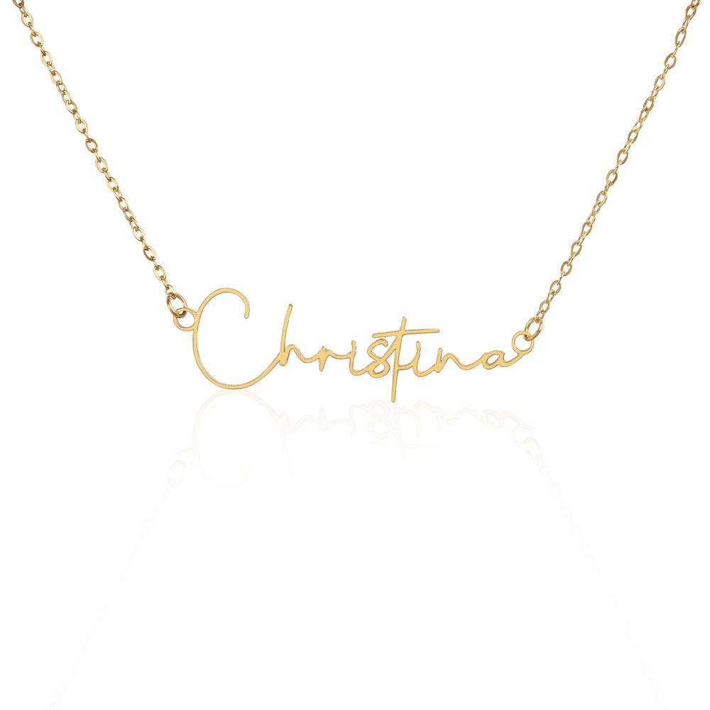 Personalized Name Necklace - Kim’s Signature Beauty & Accessories