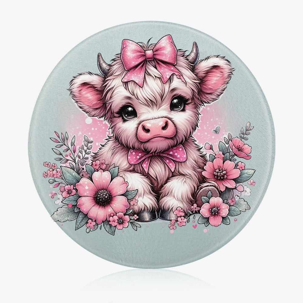 Pink Beauty | Tempered Glass Cutting Board - Kim’s Signature Beauty & Accessories