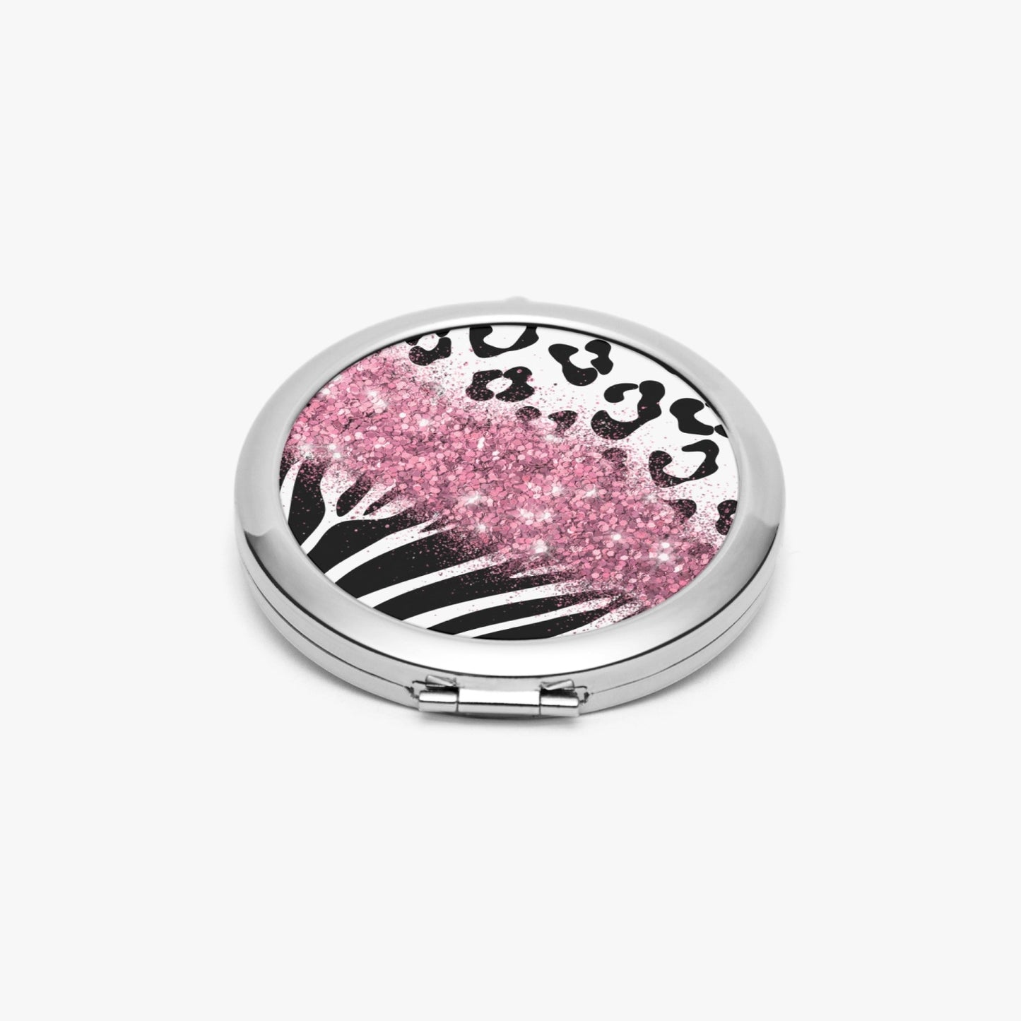 Pink Glitter | Compact Mirror - Kim’s Signature Beauty & Accessories