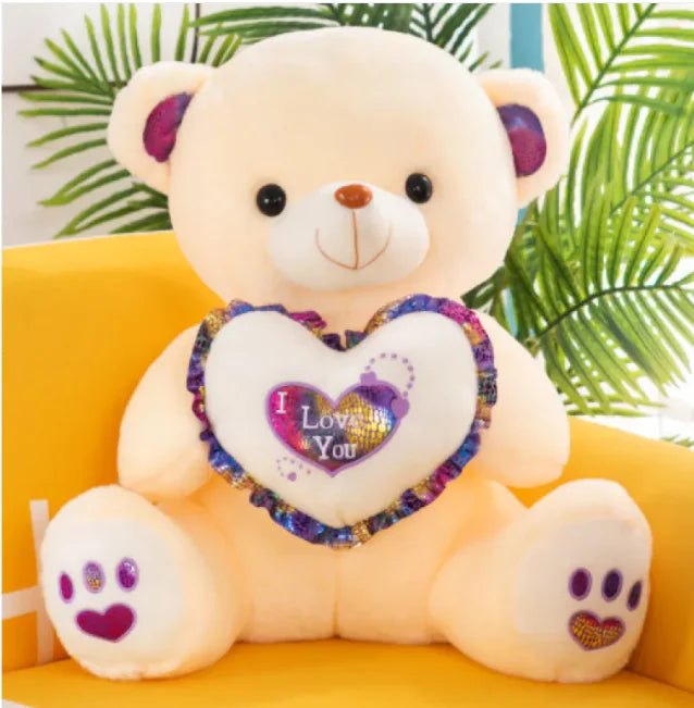 Plush Valentines Bear - Kim’s Signature Beauty & Accessories