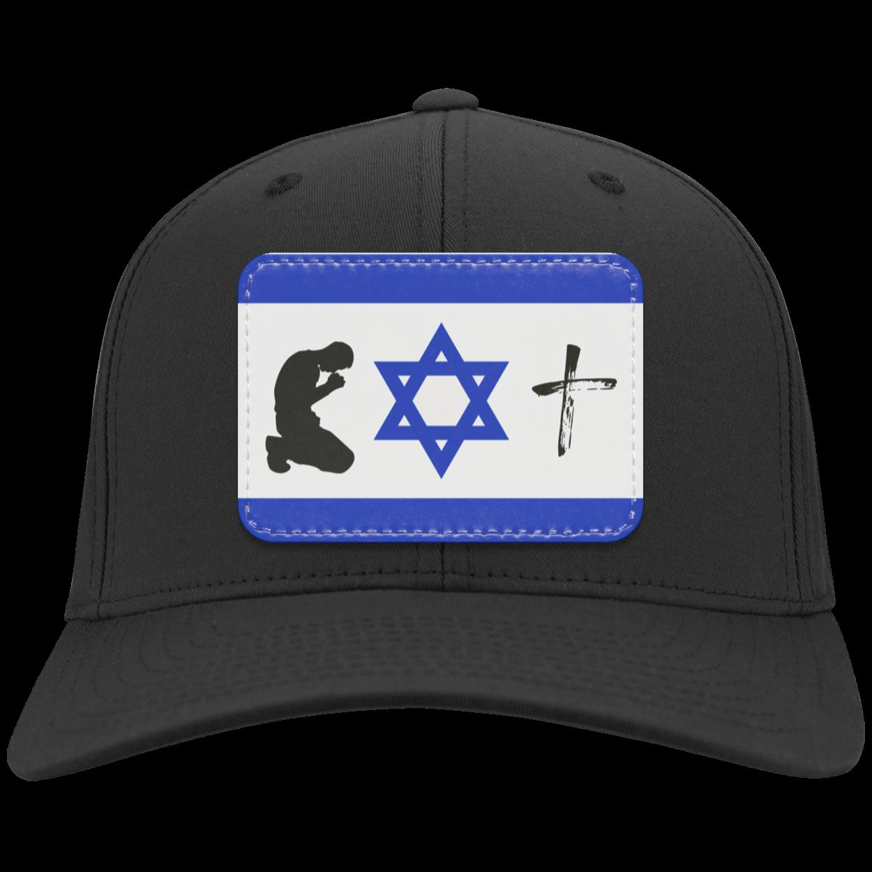 Pray for Isreal Twill Cap - Patch - Kim’s Signature Beauty & Accessories
