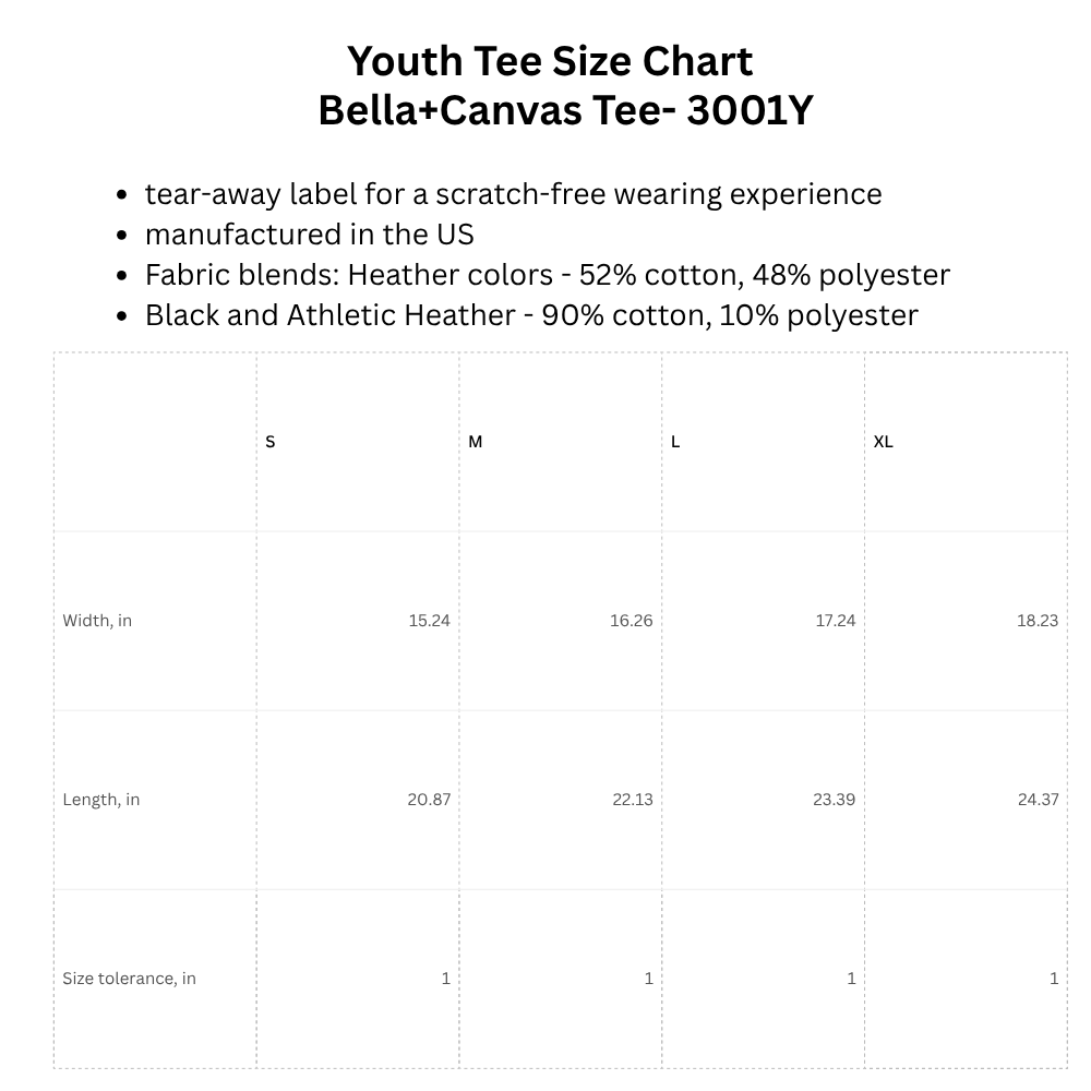 Hello Preschool Youth Short Sleeve Tee - Kim’s Signature Beauty & Accessories