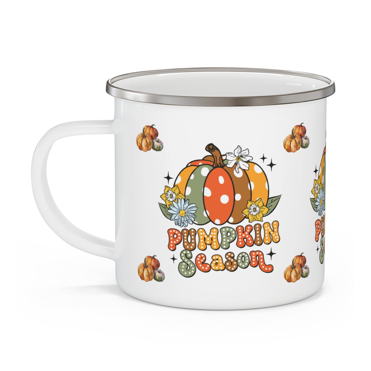 Pumpkin Season Camping Mug - Kim’s Signature Beauty & Accessories