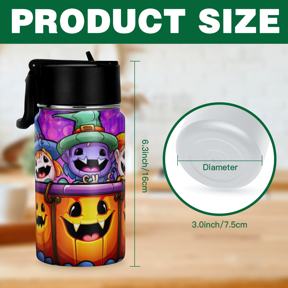 Pumpkins & Scarecrows 12oz Tumbler - Kim’s Signature Beauty & Accessories