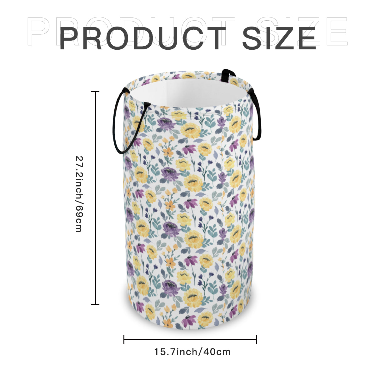 Purple & Yellow Floral Tote - Kim’s Signature Beauty & Accessories