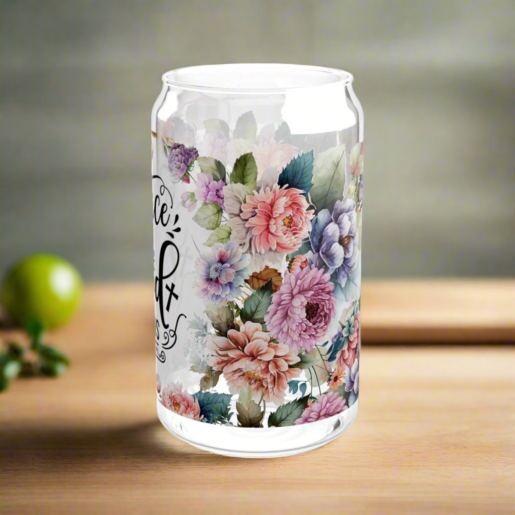 Rejoice In The Lord Sipper Glass - Kim’s Signature Beauty & Accessories