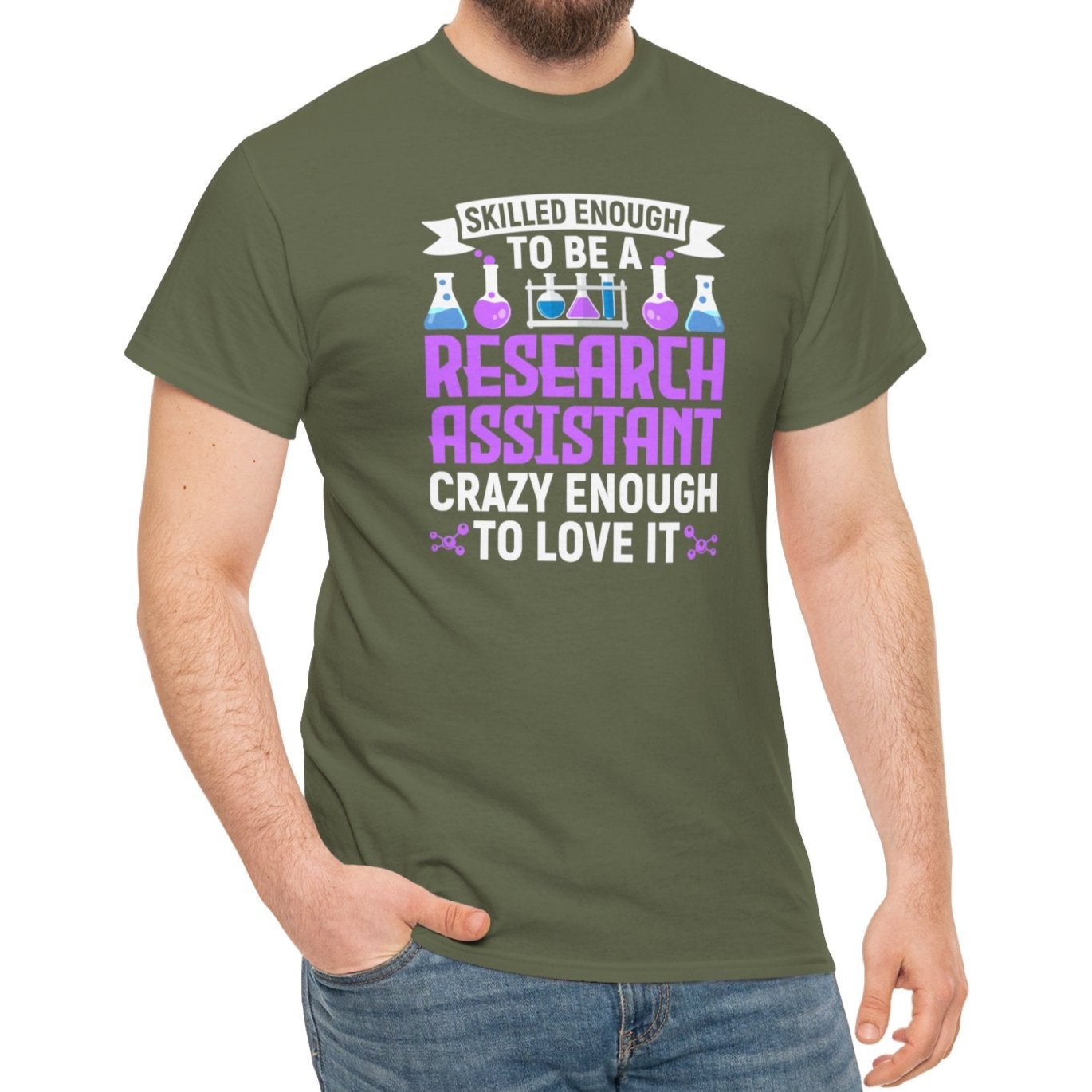 Research Assistant T-Shirt – Skilled, Smart, & Just Crazy Enough - Kim’s Signature Beauty & Accessories