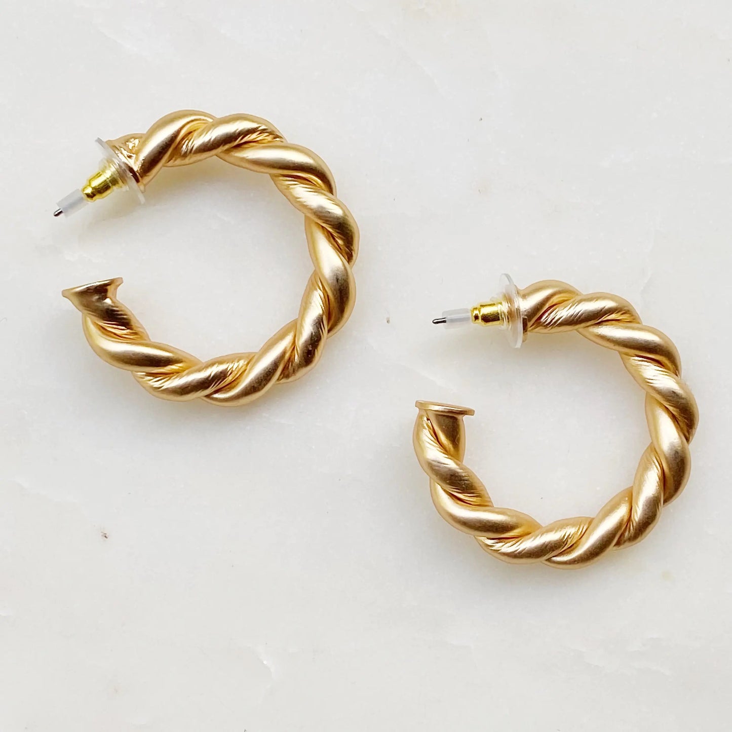 Riley Braided Hoop Earrings - Kim’s Signature Beauty & Accessories