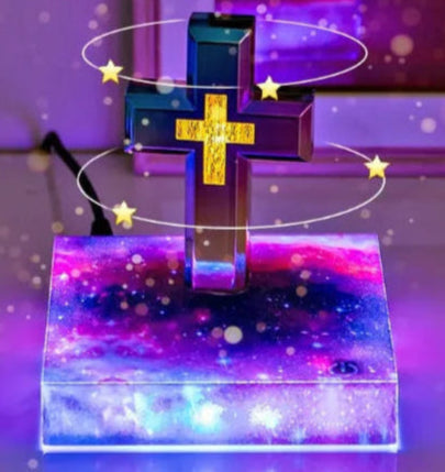 Magnetic Floating Cross Glow Lamps - Kim’s Signature Beauty & Accessories