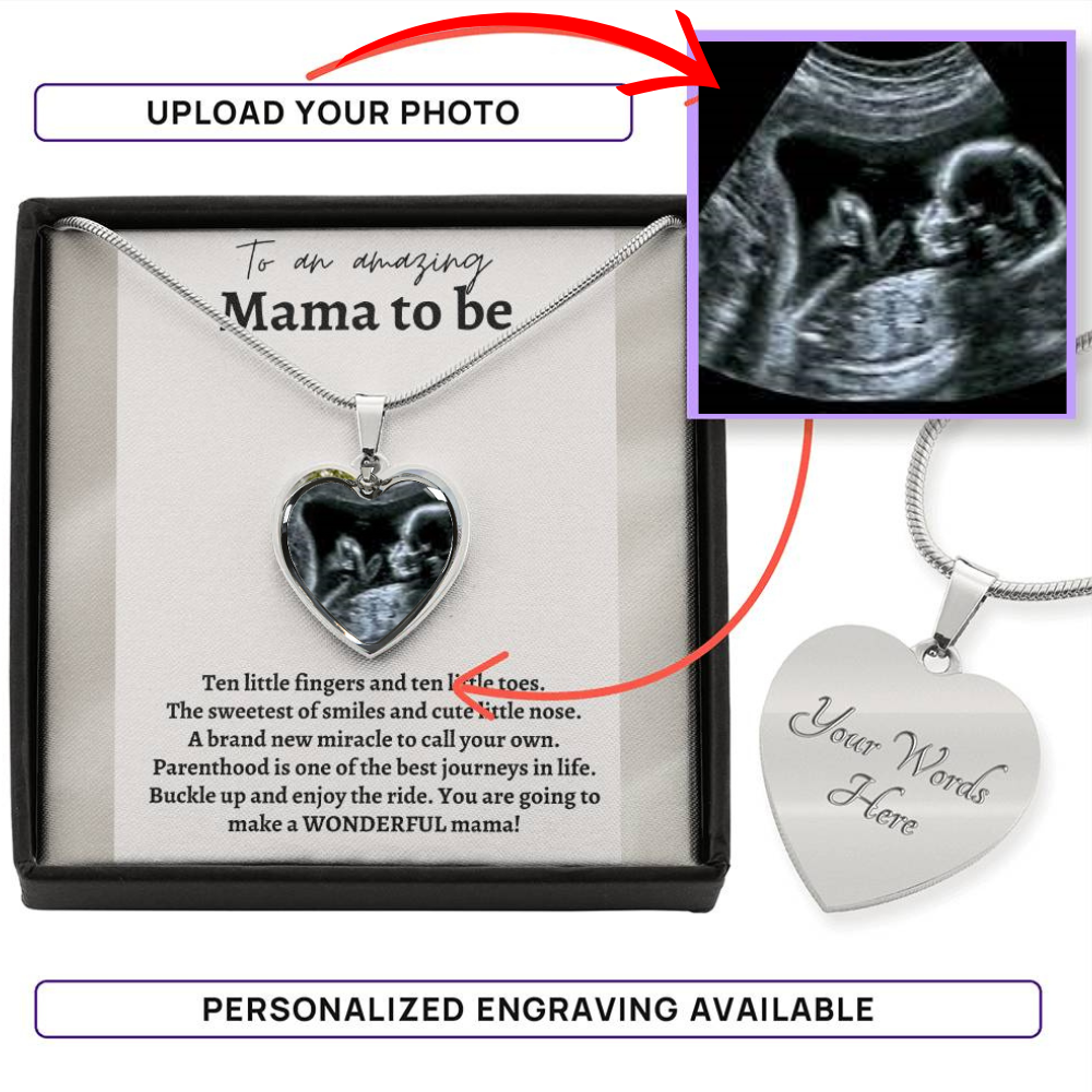 First Time Mom Gift, Jewelry, & Photo upload - Kim’s Signature Beauty & Accessories