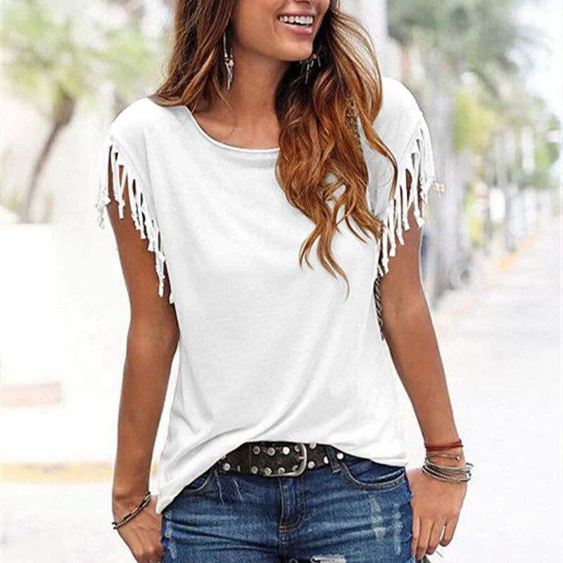 Women Summer T shirts - Kim’s Signature Beauty & Accessories (Store description)