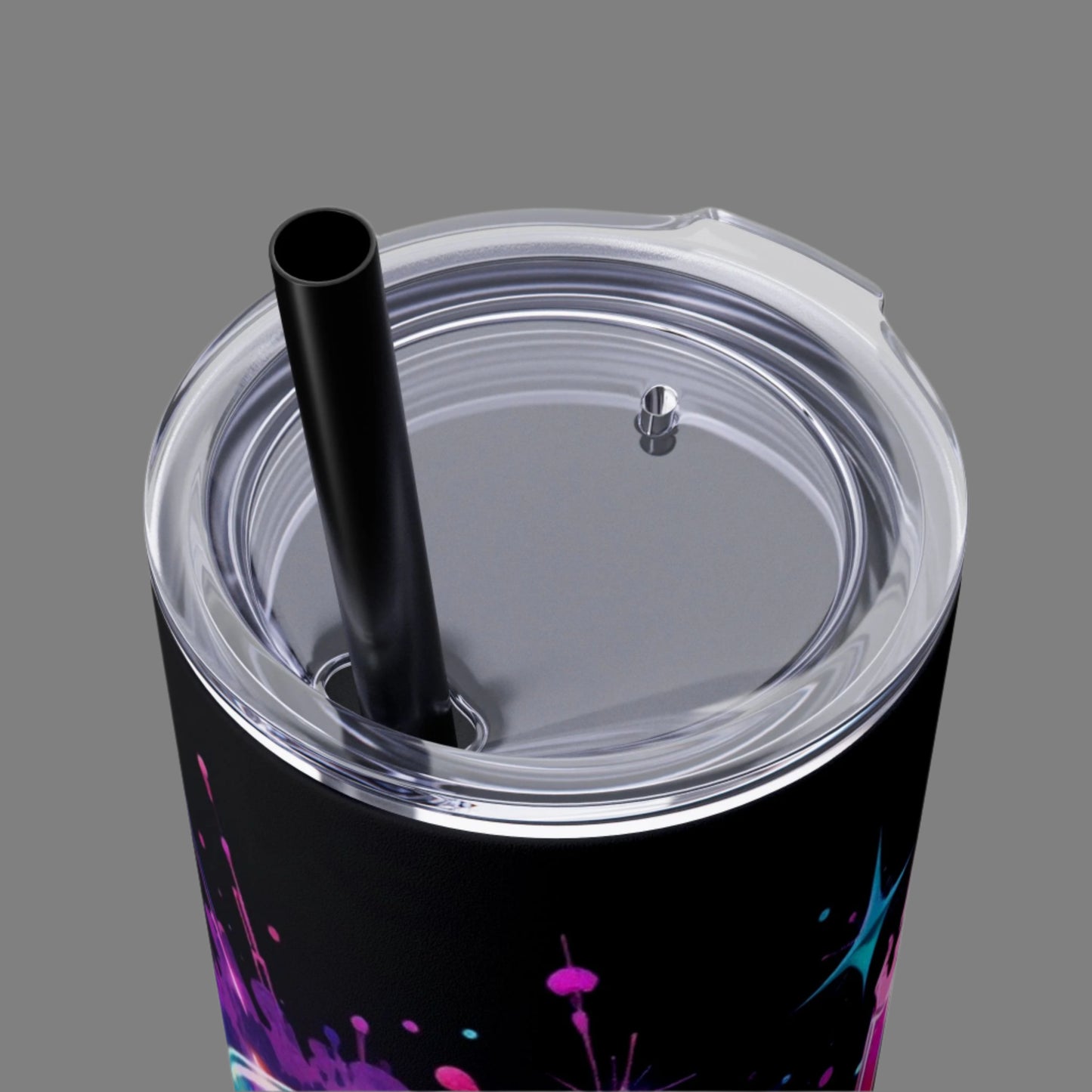 Senior 2025 Skinny Tumbler – Neon Celebration Edition (20oz) - Kim’s Signature Beauty & Accessories