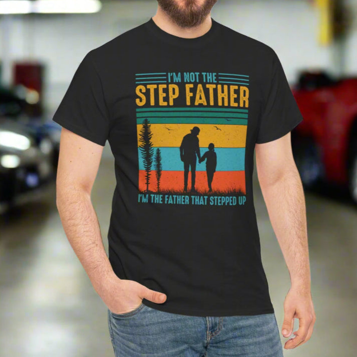 Stepped Up Dad Tee - Kim’s Signature Beauty & Accessories