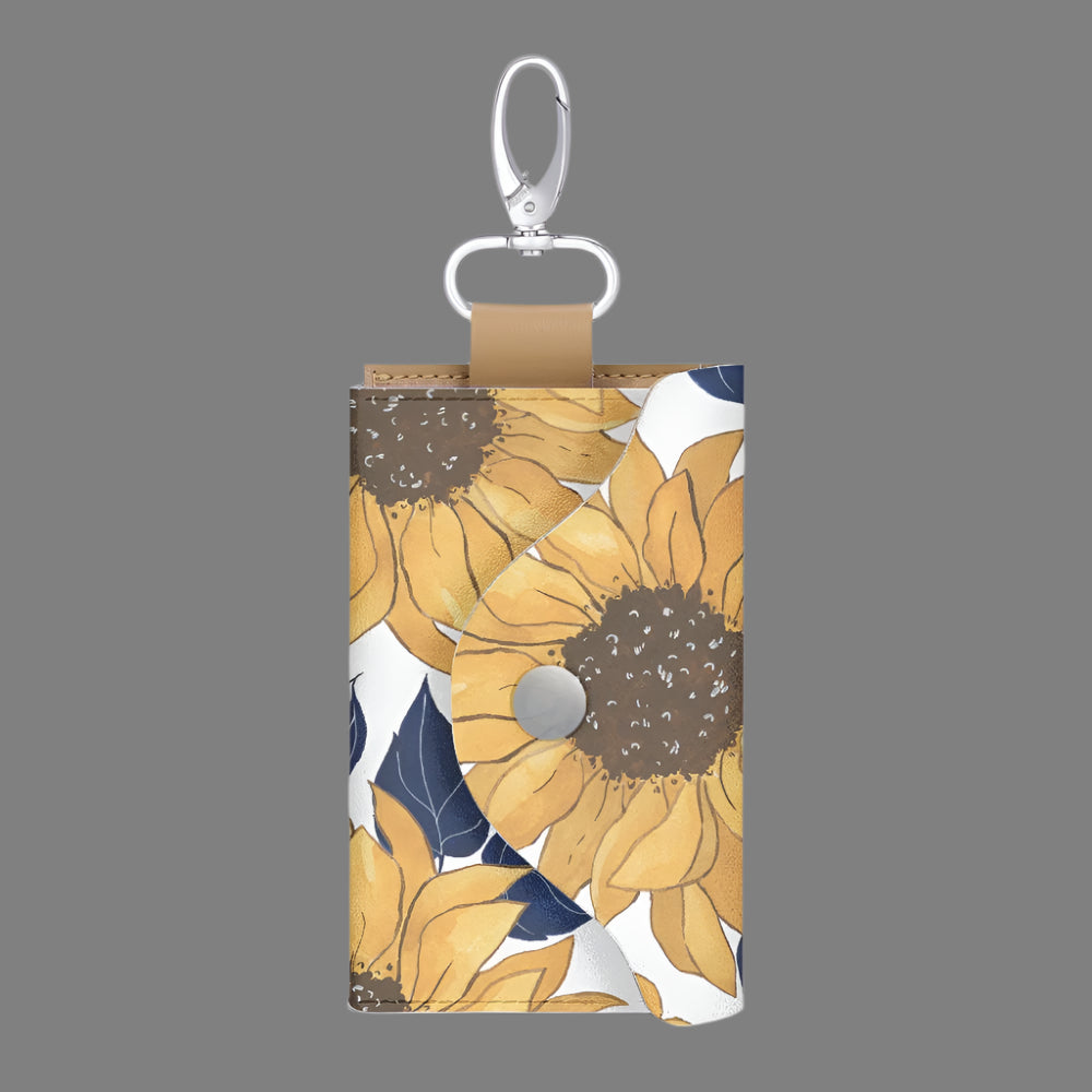 Sunflower Haven Key Holder Case - Kim’s Signature Beauty & Accessories