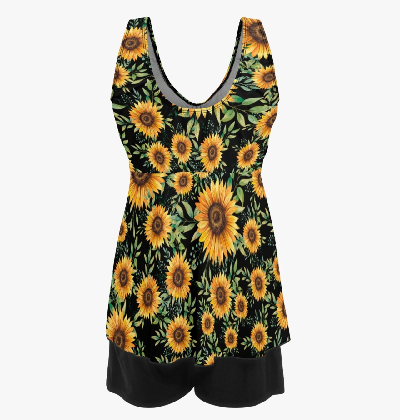 Sunflower Splash | Women's Two-Piece Swimsuit - Kim’s Signature Beauty & Accessories