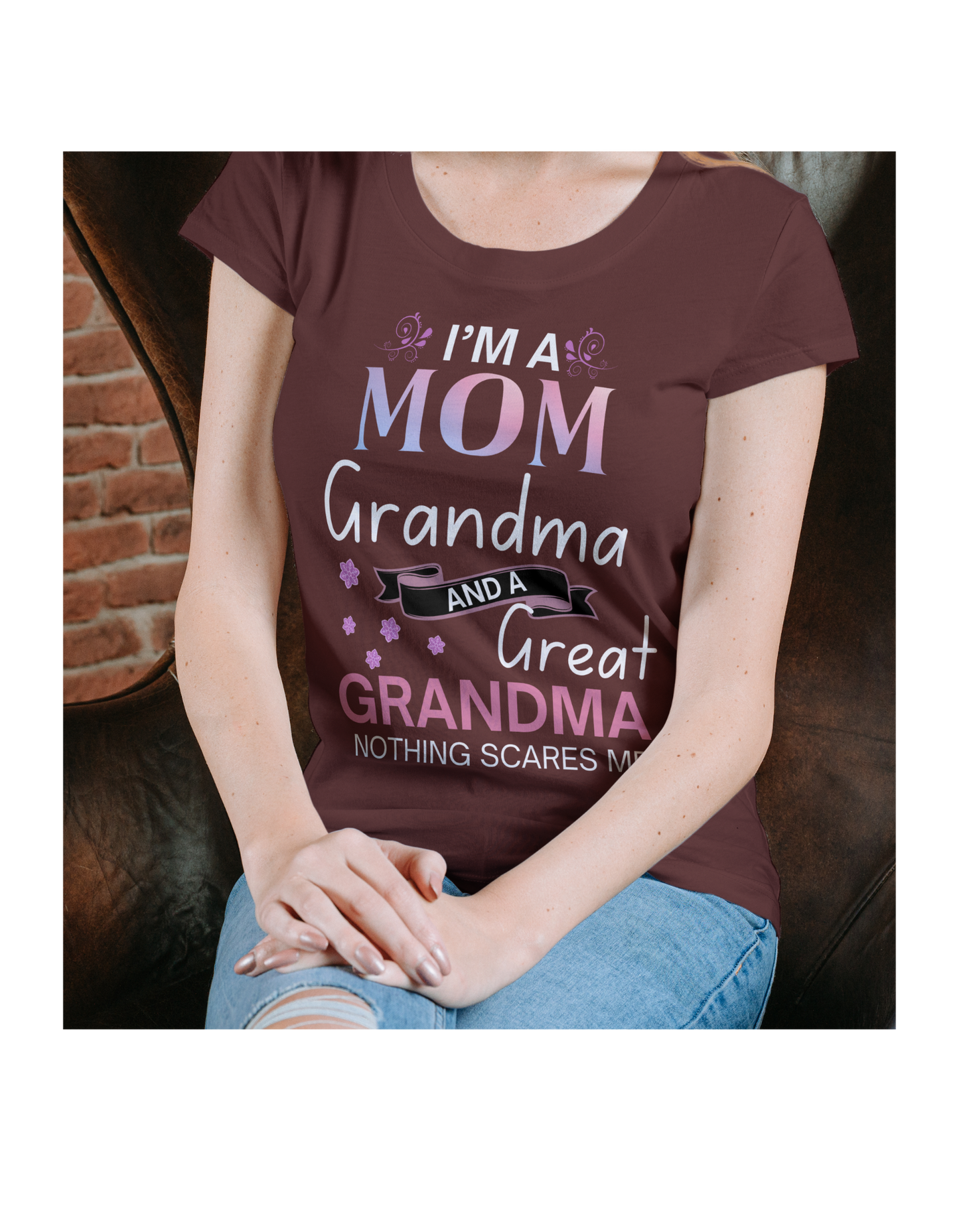 Nothing Scares Me t-shirt - Kim’s Signature Beauty & Accessories (Store description)