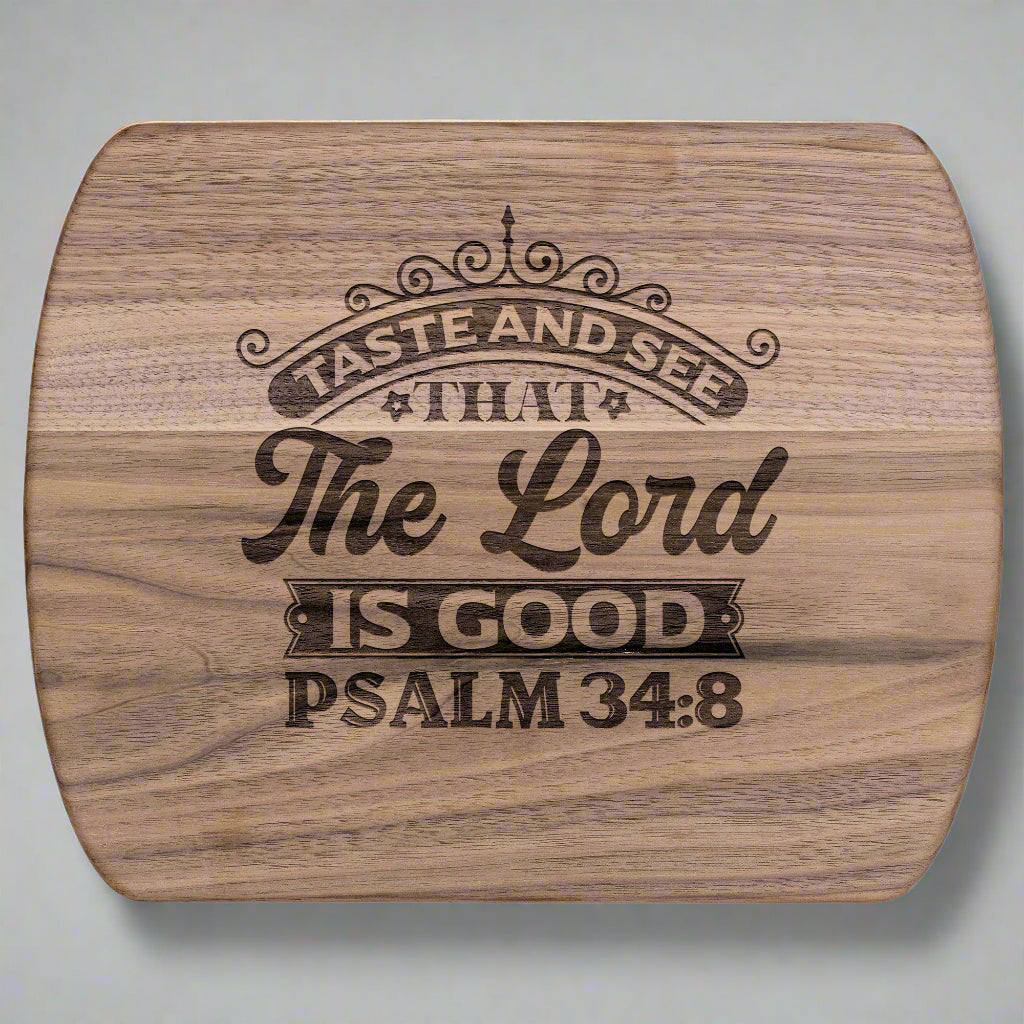 The Lord is Good Cutting Board - Kim’s Signature Beauty & Accessories